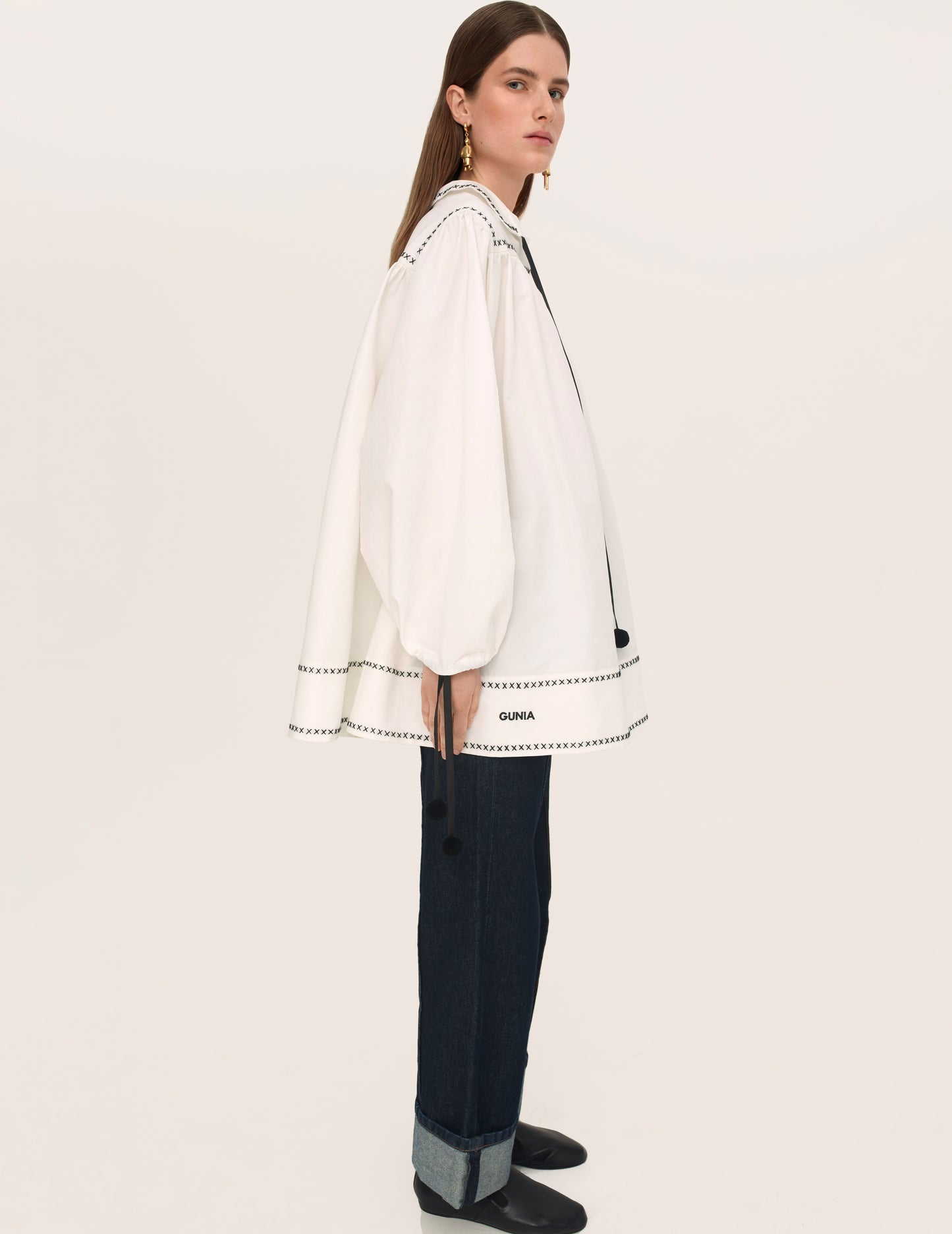 Annychka embroidered shirt