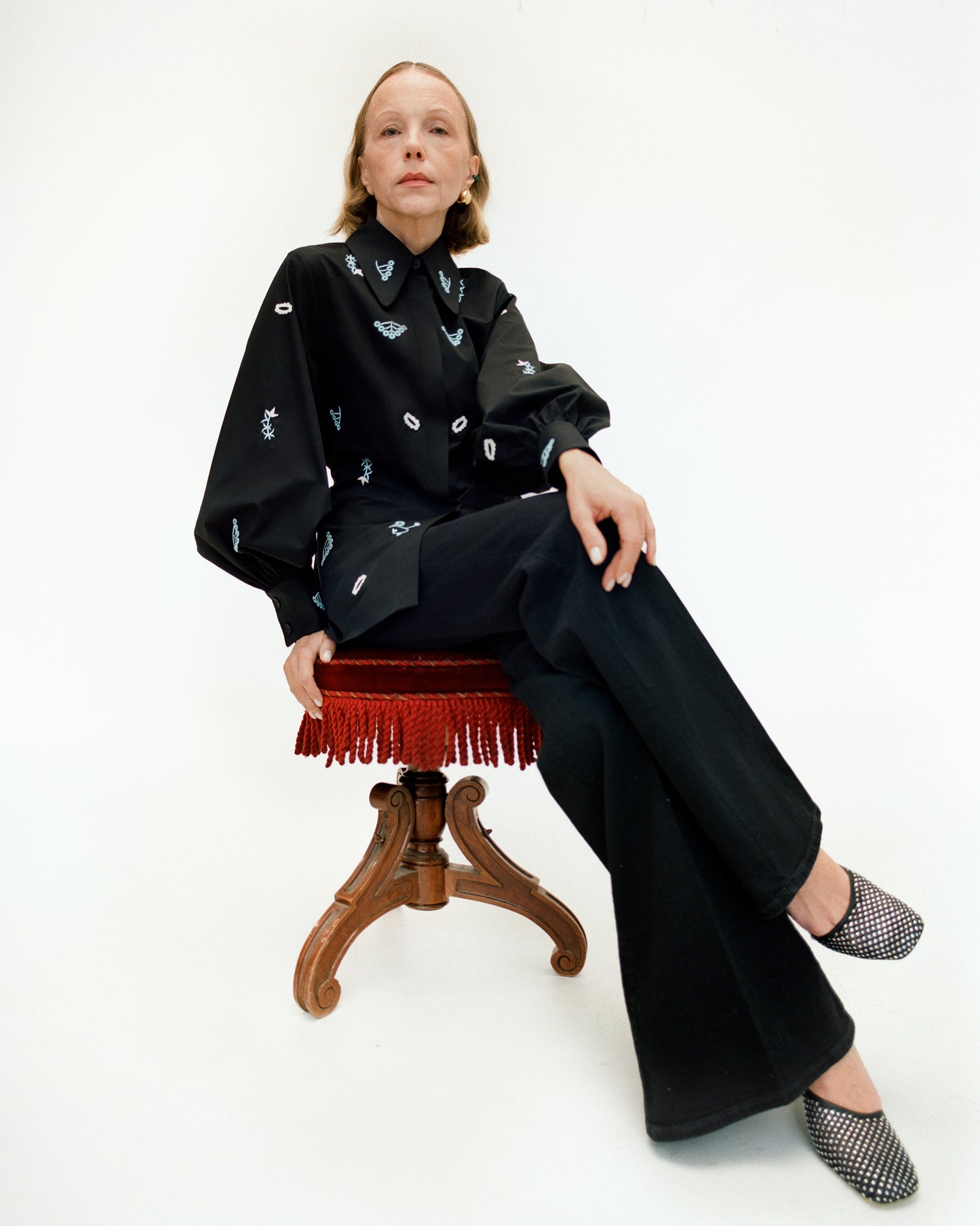 Afiia Embroidered Shirt