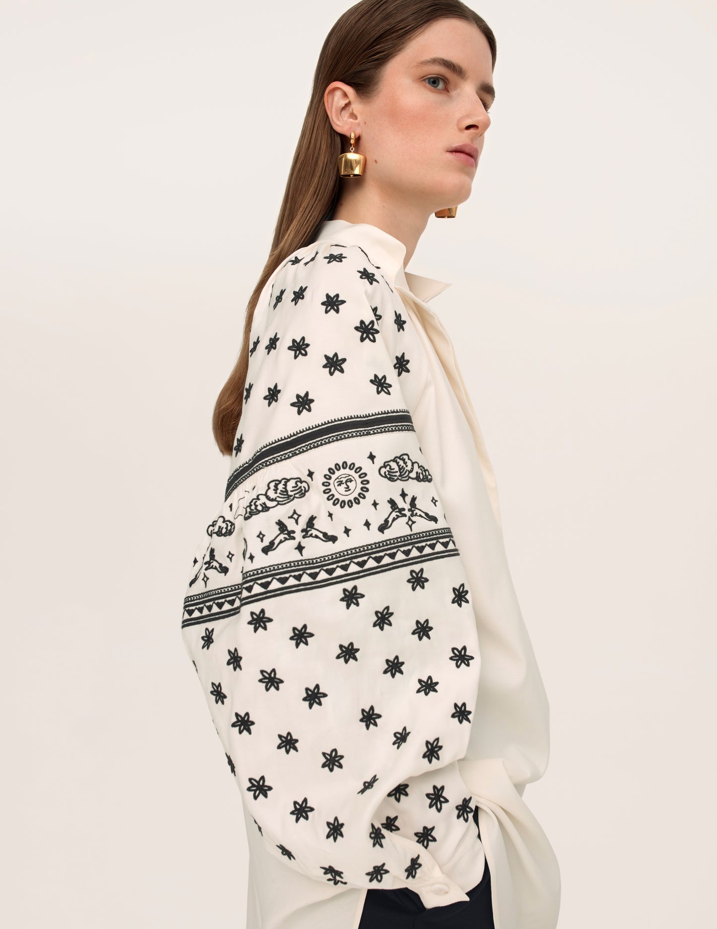 FRANKA embroidered shirt