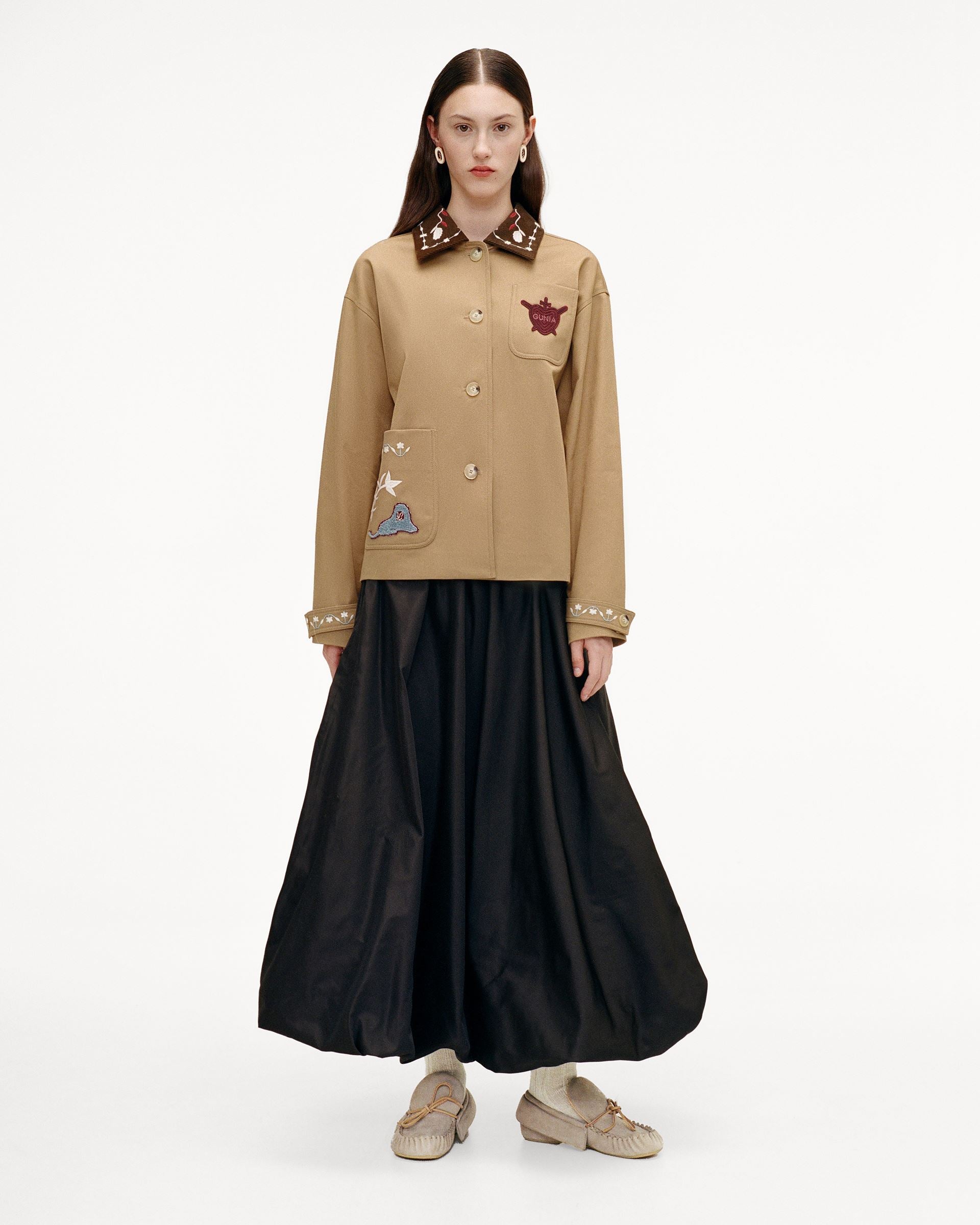 Спідниця Тереса коричнева