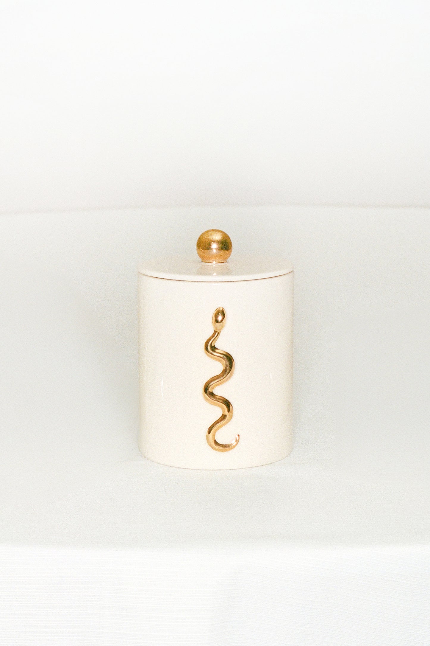 Candle with Serpent in Milk