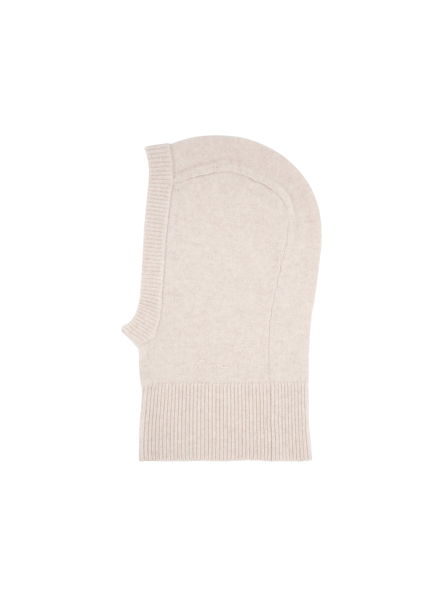 GUNIA Cashmere Balaclava in Milk