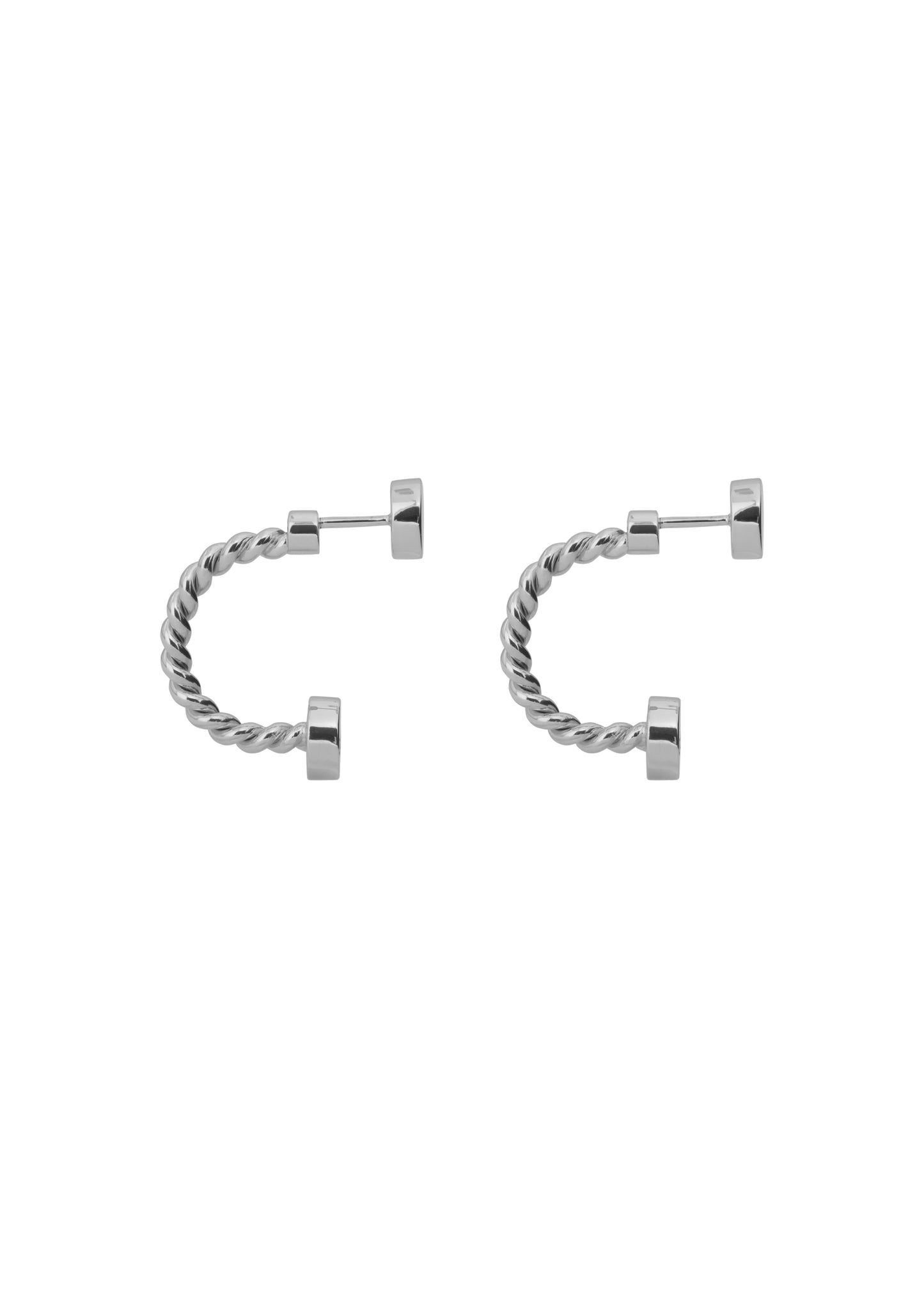 Silver HRYVNA earrings