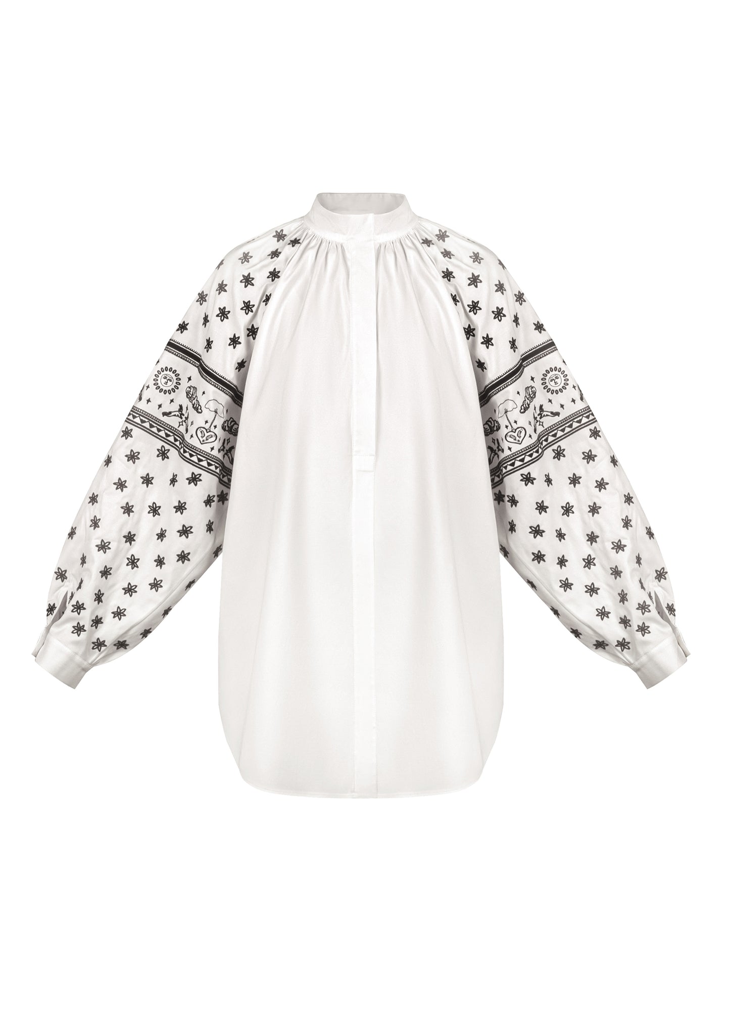 FRANKA embroidered shirt