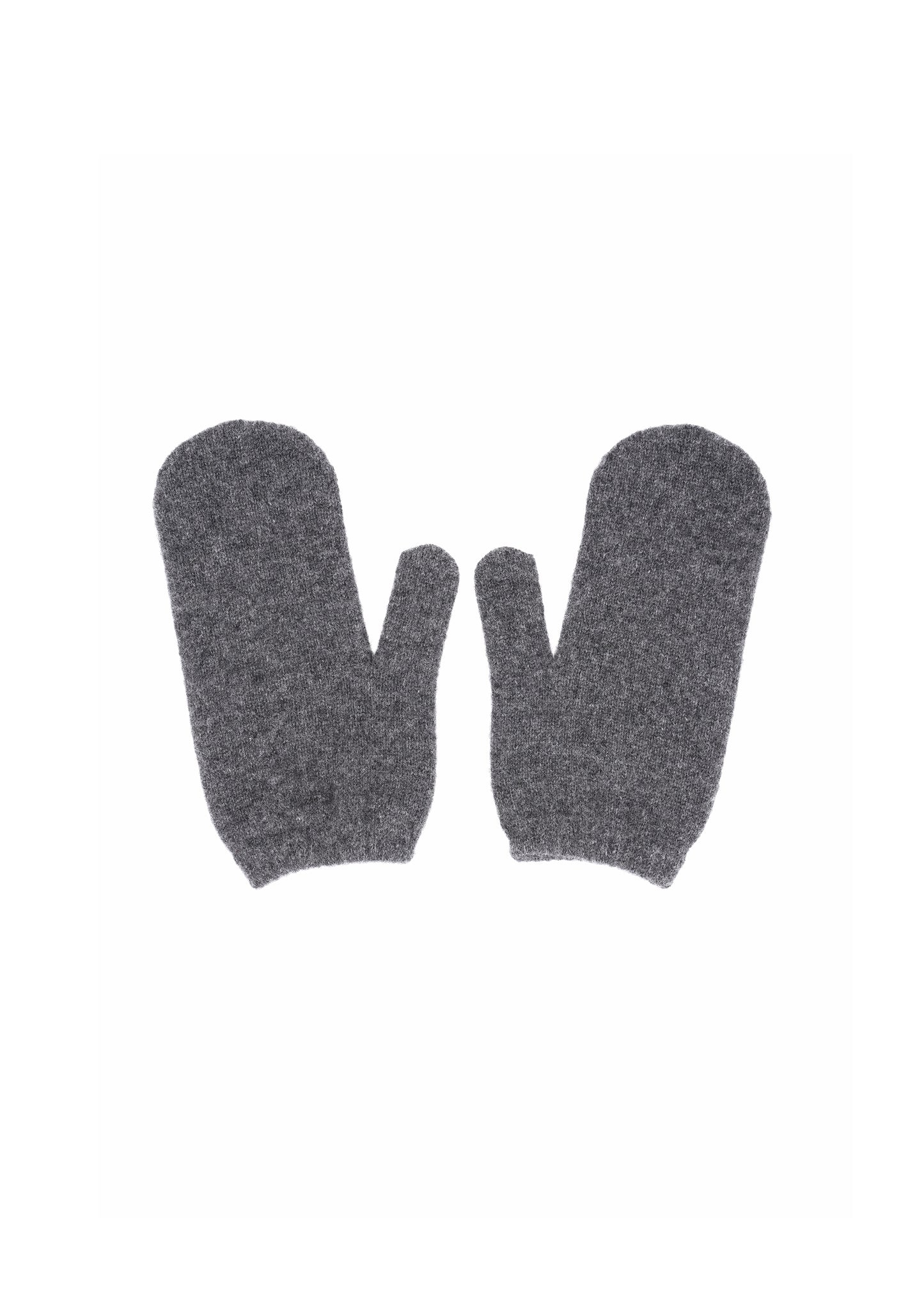 Konyk Cashmere Mittens in Grey