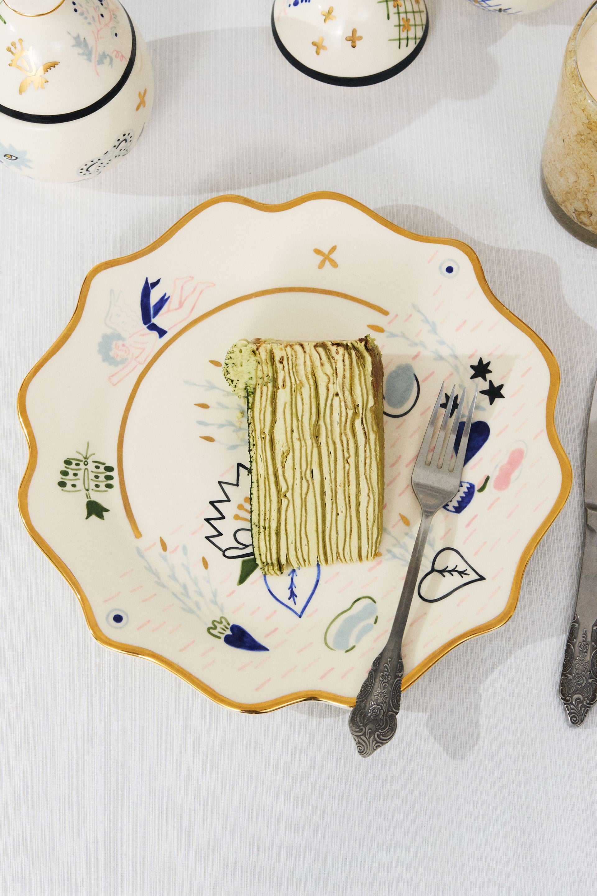 Тарілка квадратна Наїв Ставок