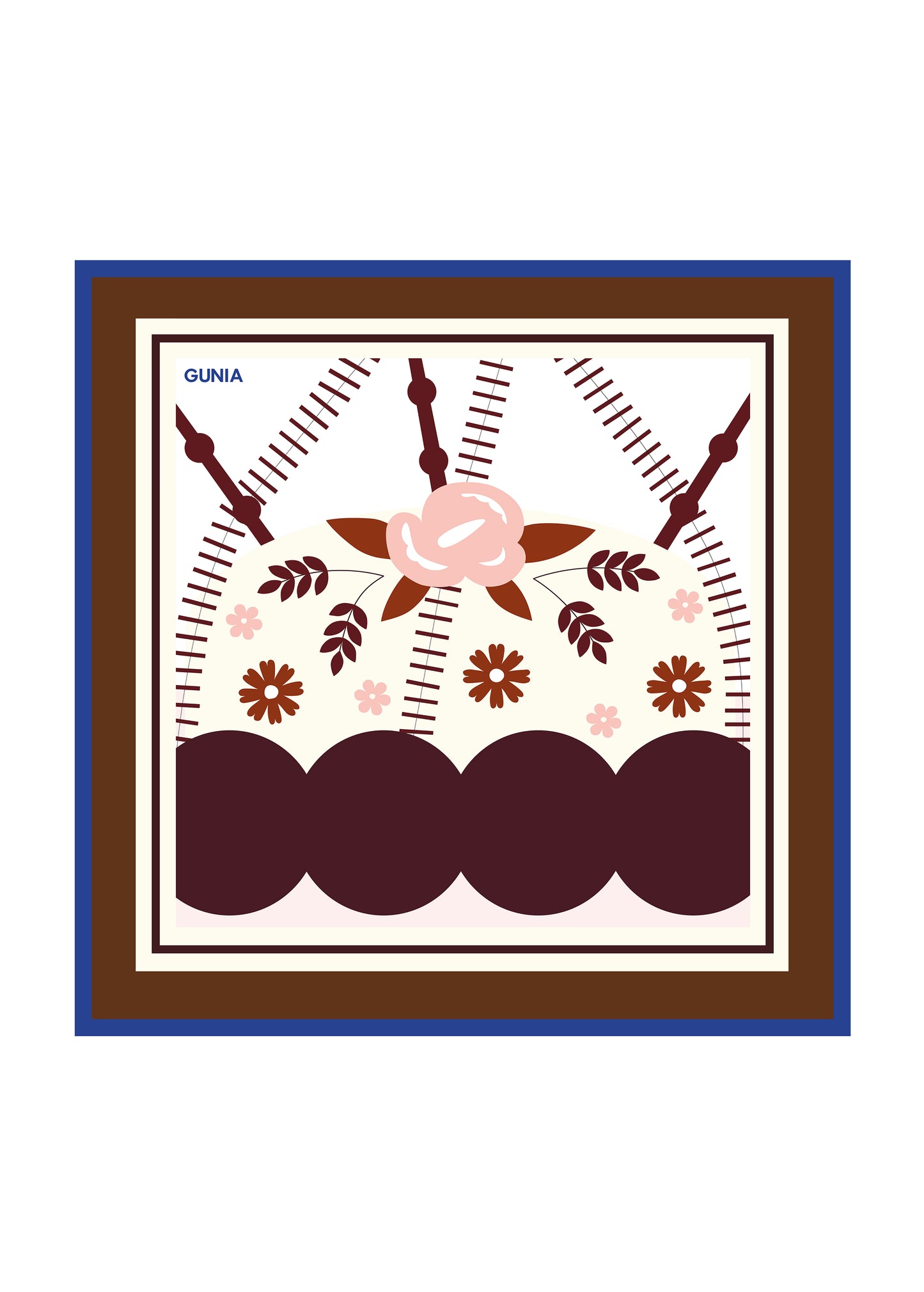Korovai Silk Headscarf