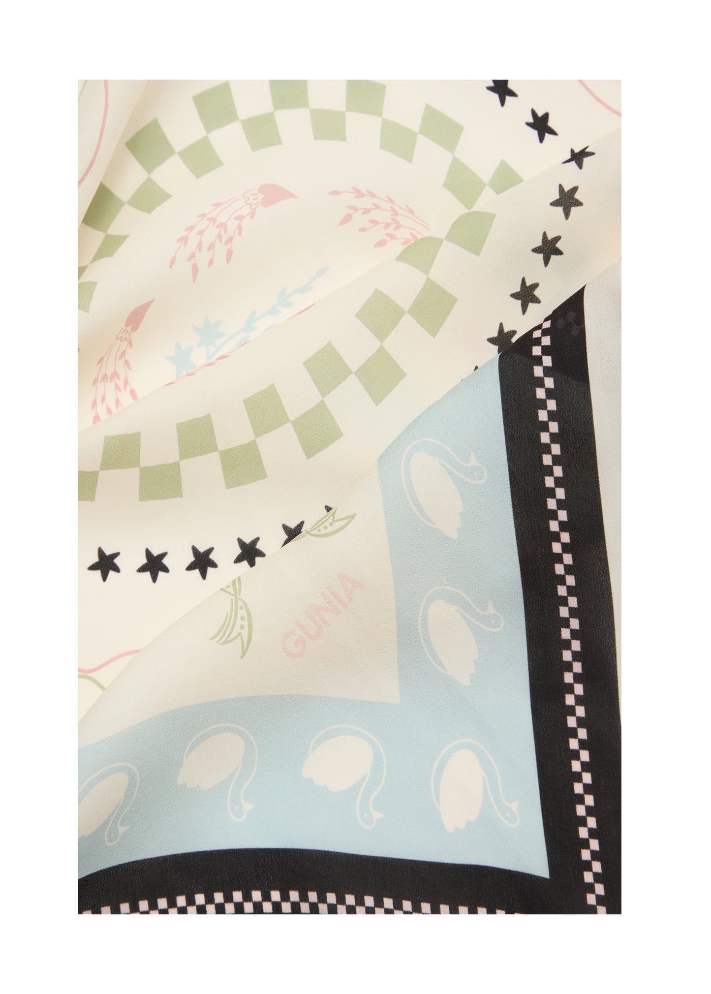 Ornament Silk Bandana