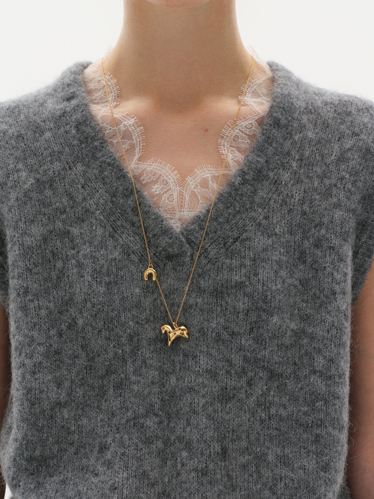 Підвіс Коник і підкова в позолоті