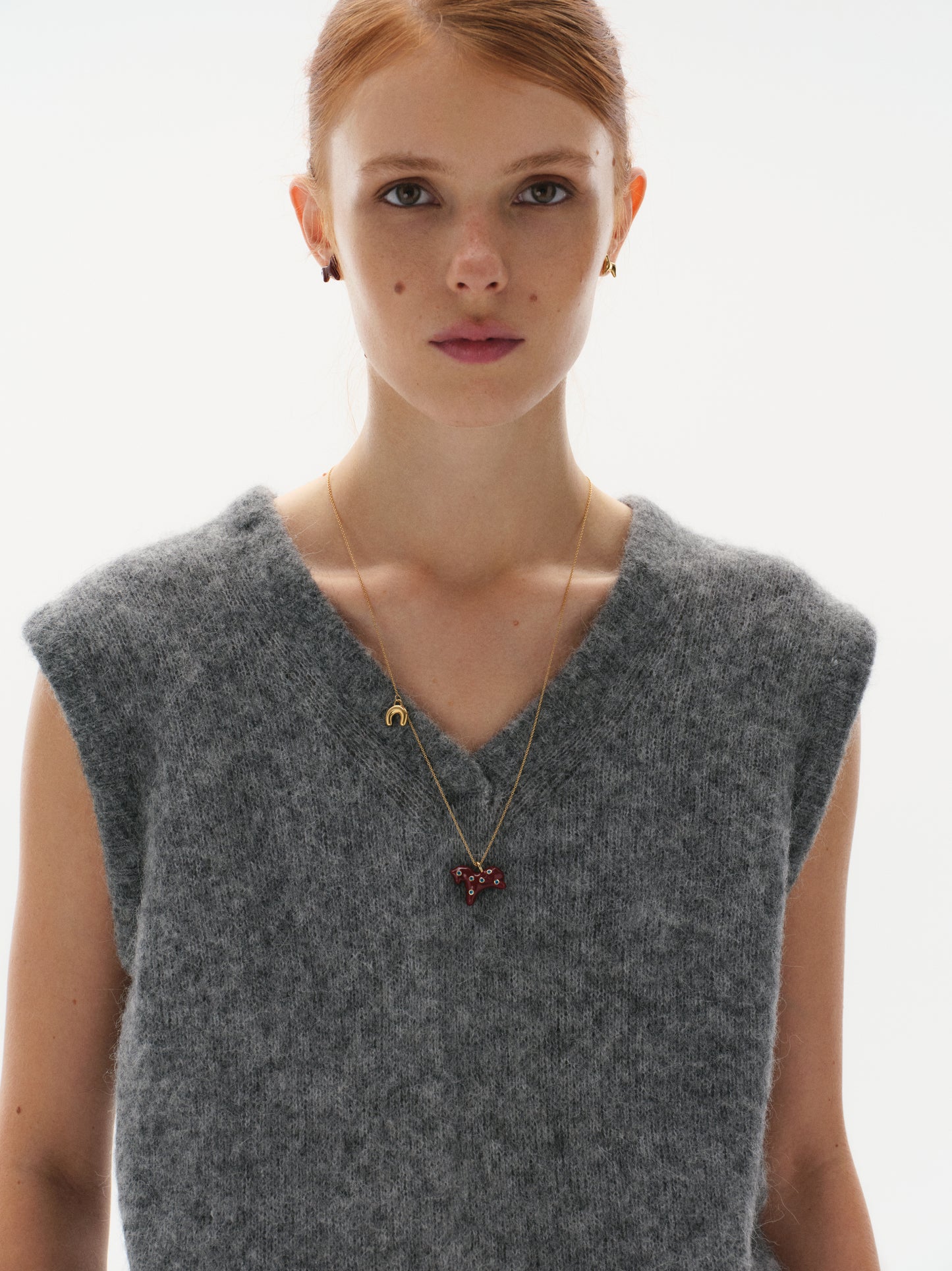 Підвіс Коник і підкова в позолоті й емалі