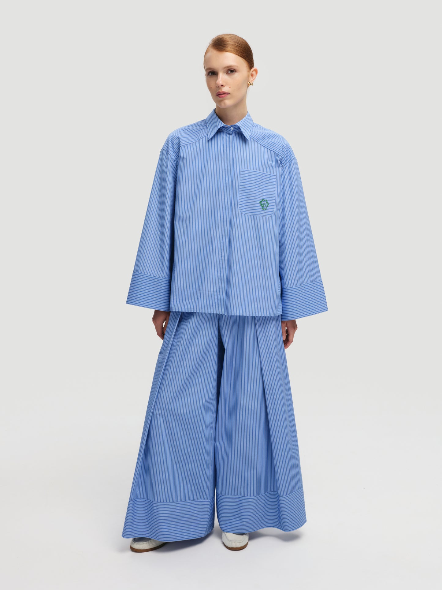 Штани смугасті