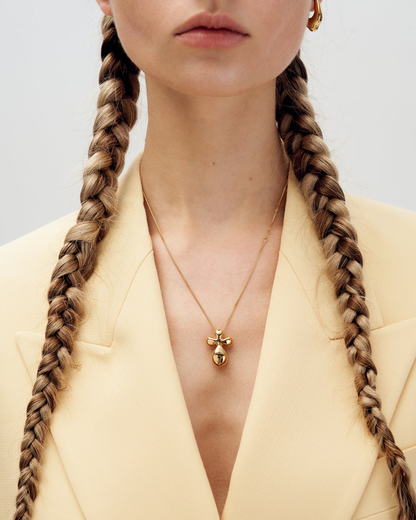 Gold plated Kryzh Pendant