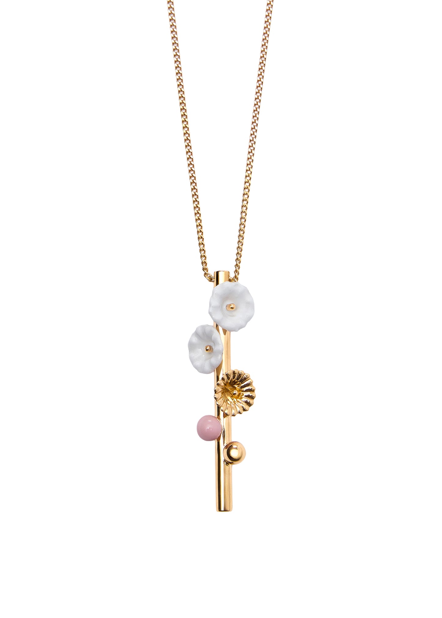 Malva Stem Pendant