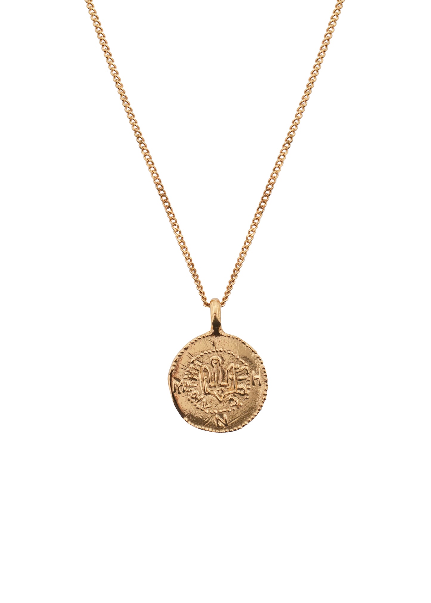 Gold plated Pendant "Zvir"