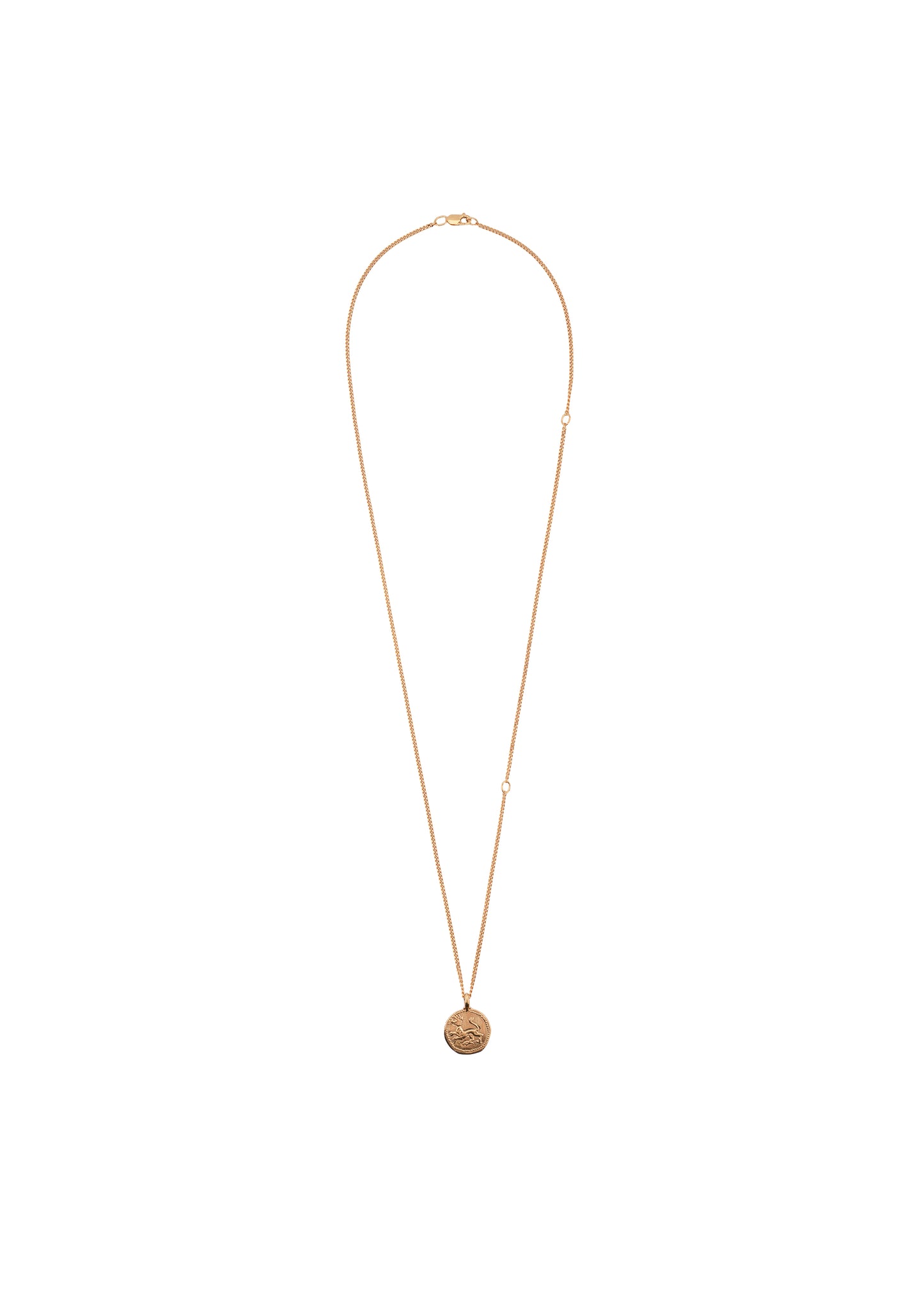 Gold plated Pendant "Zvir"