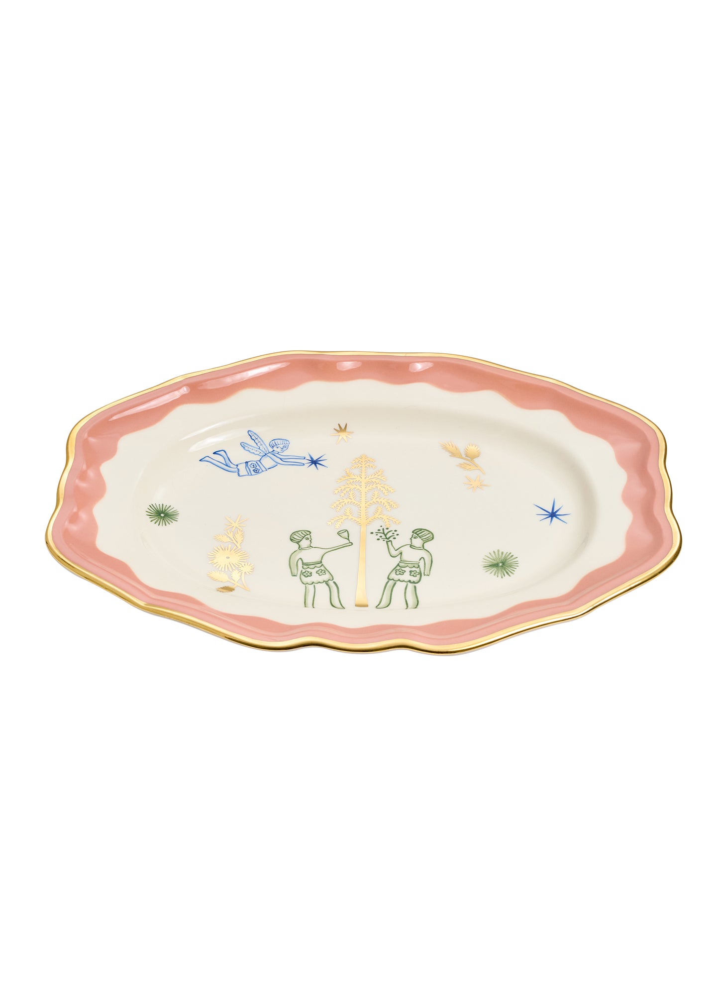 Тарілка Вечорниці фігурна