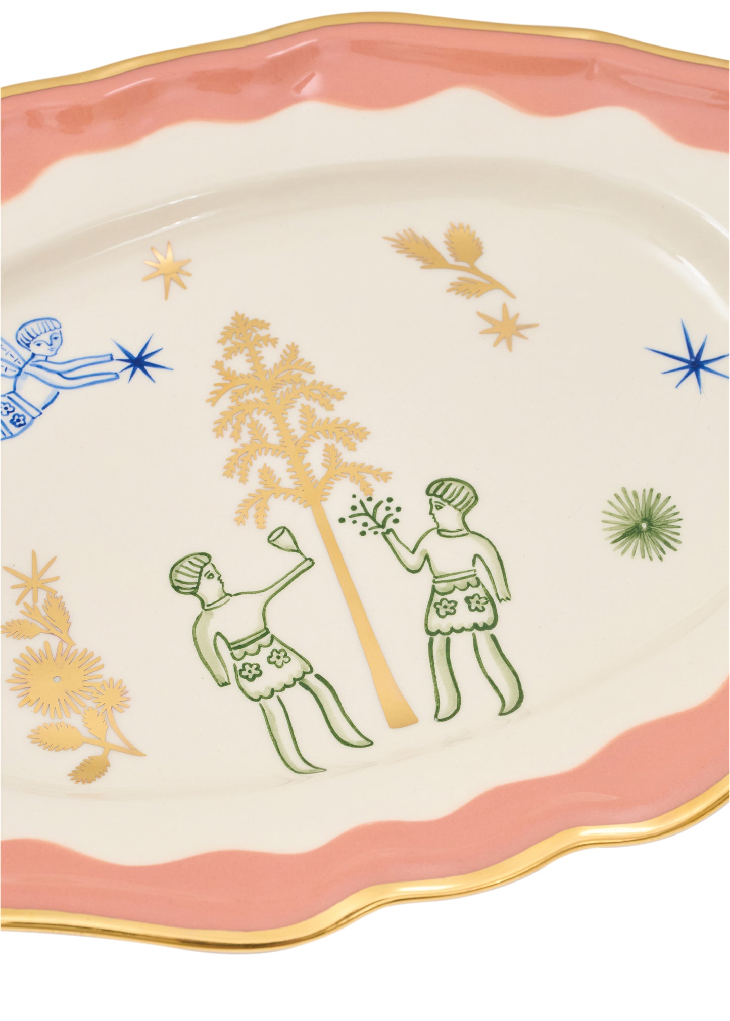 Тарілка Вечорниці фігурна