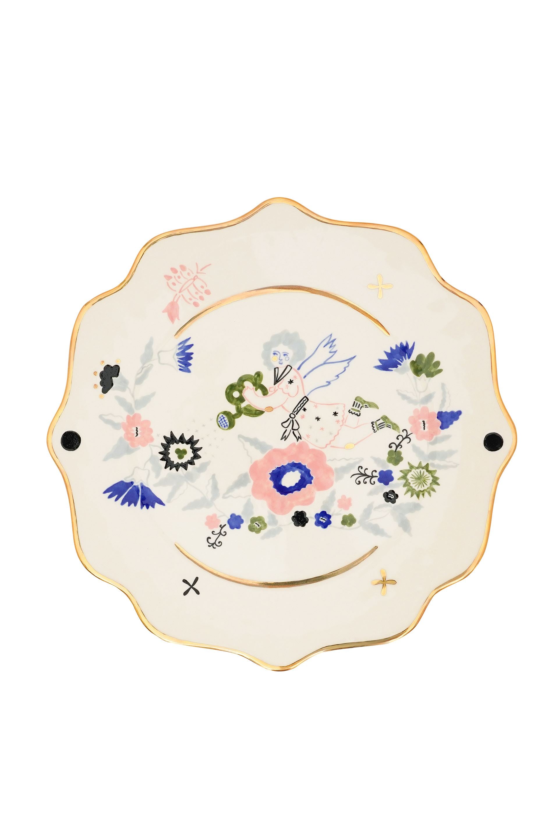 Тарілка квадратна Наїв Сад