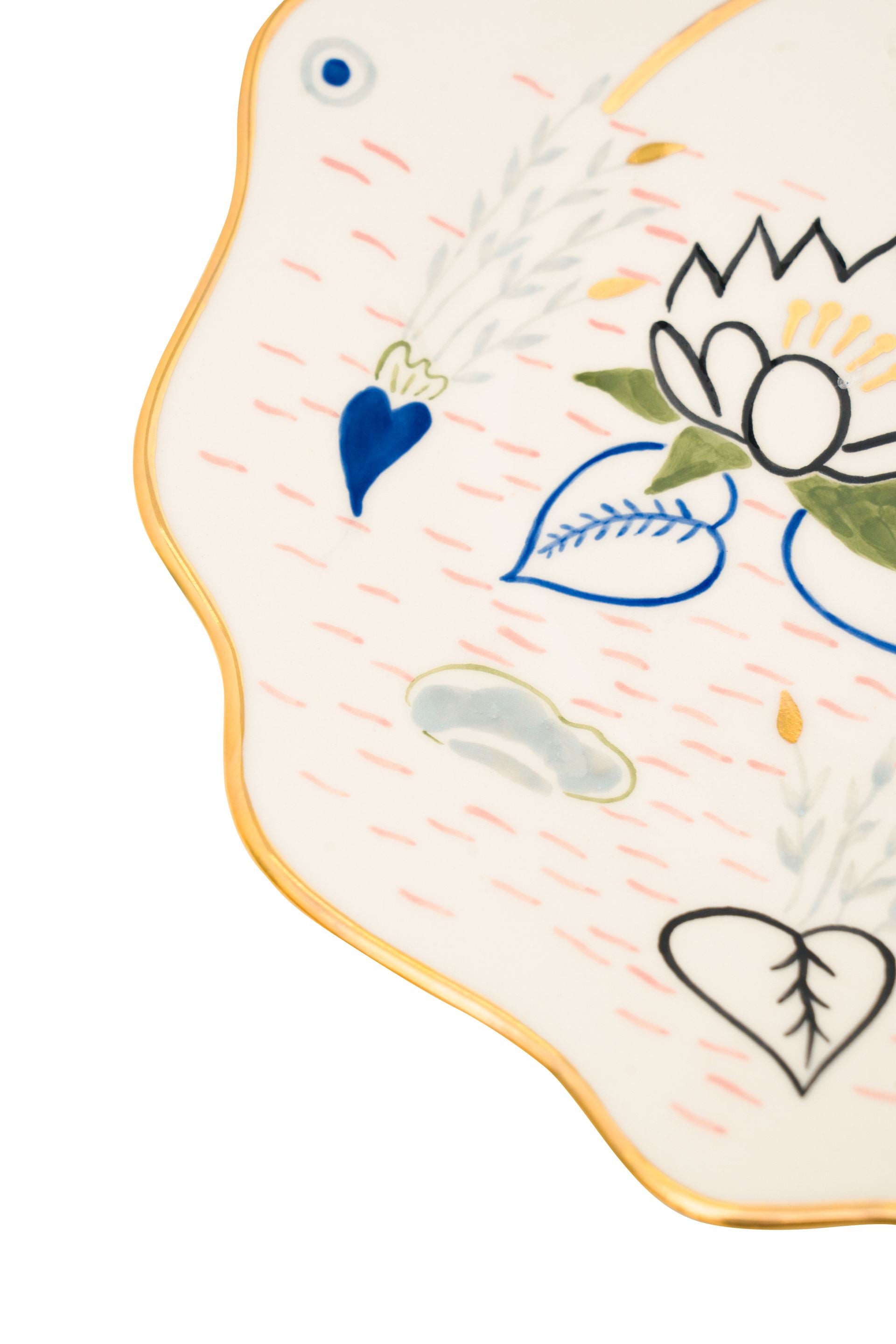 Тарілка квадратна Наїв Ставок