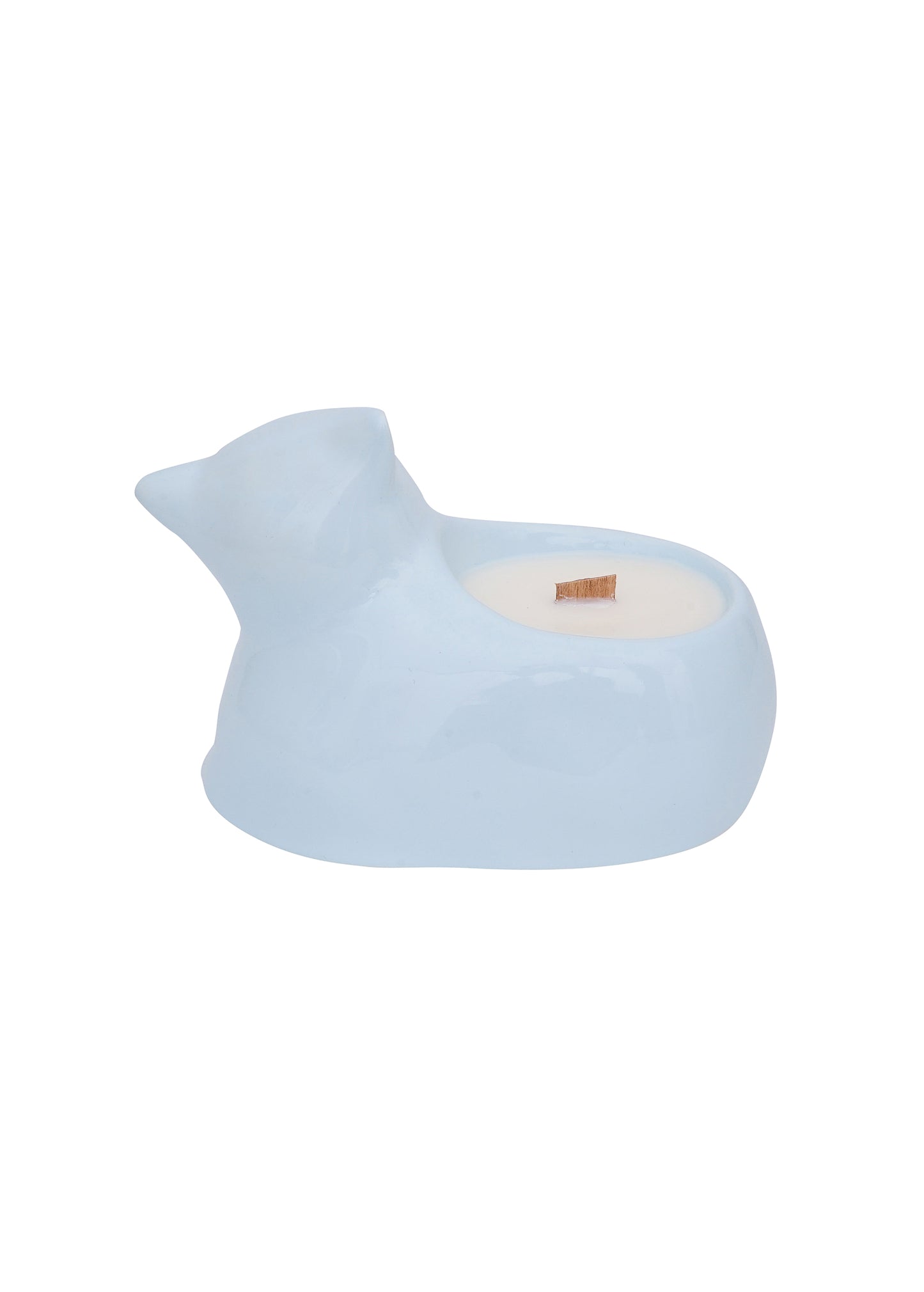 Свічка Котик блакитна