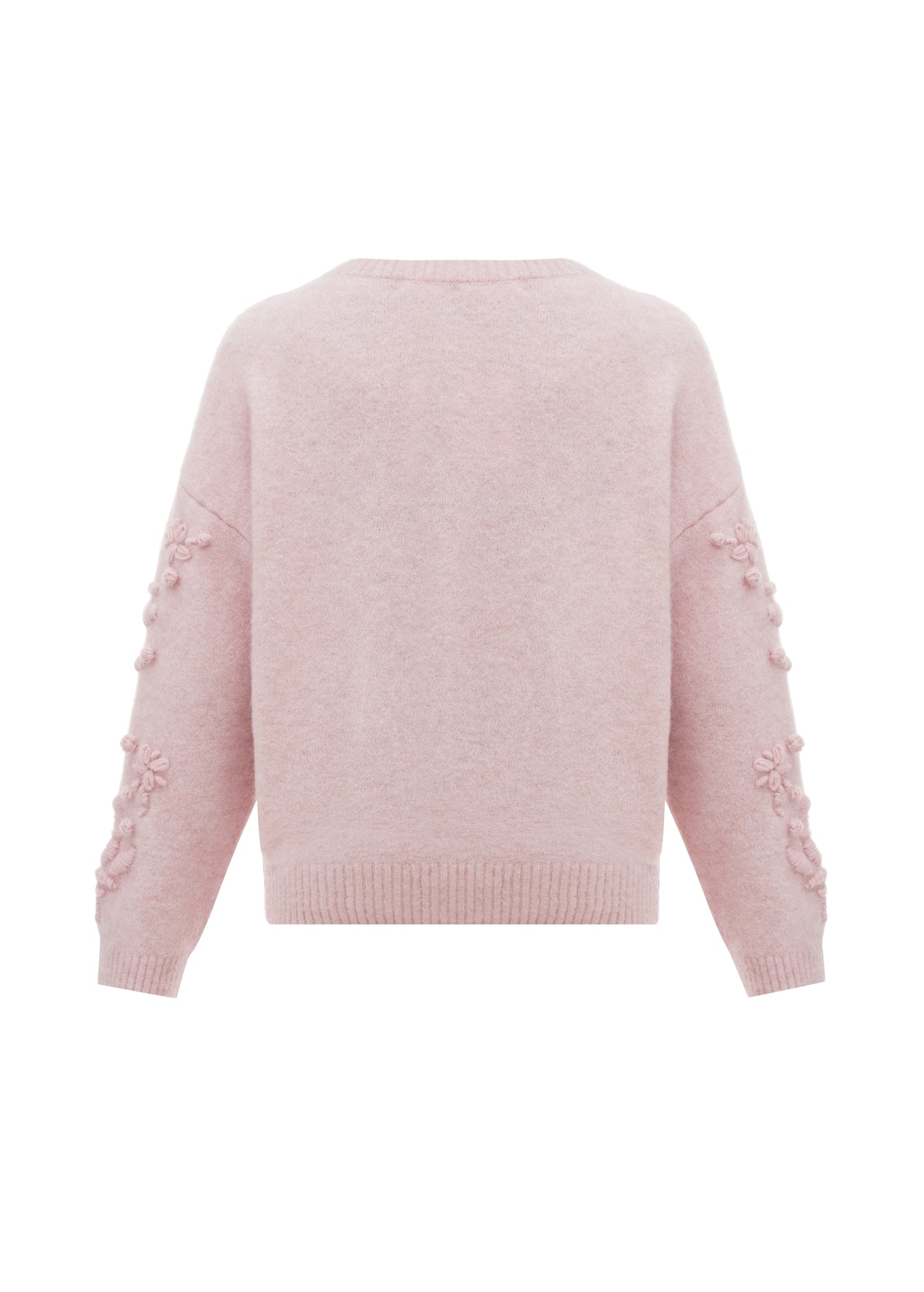 Flowers Sweater in Pink