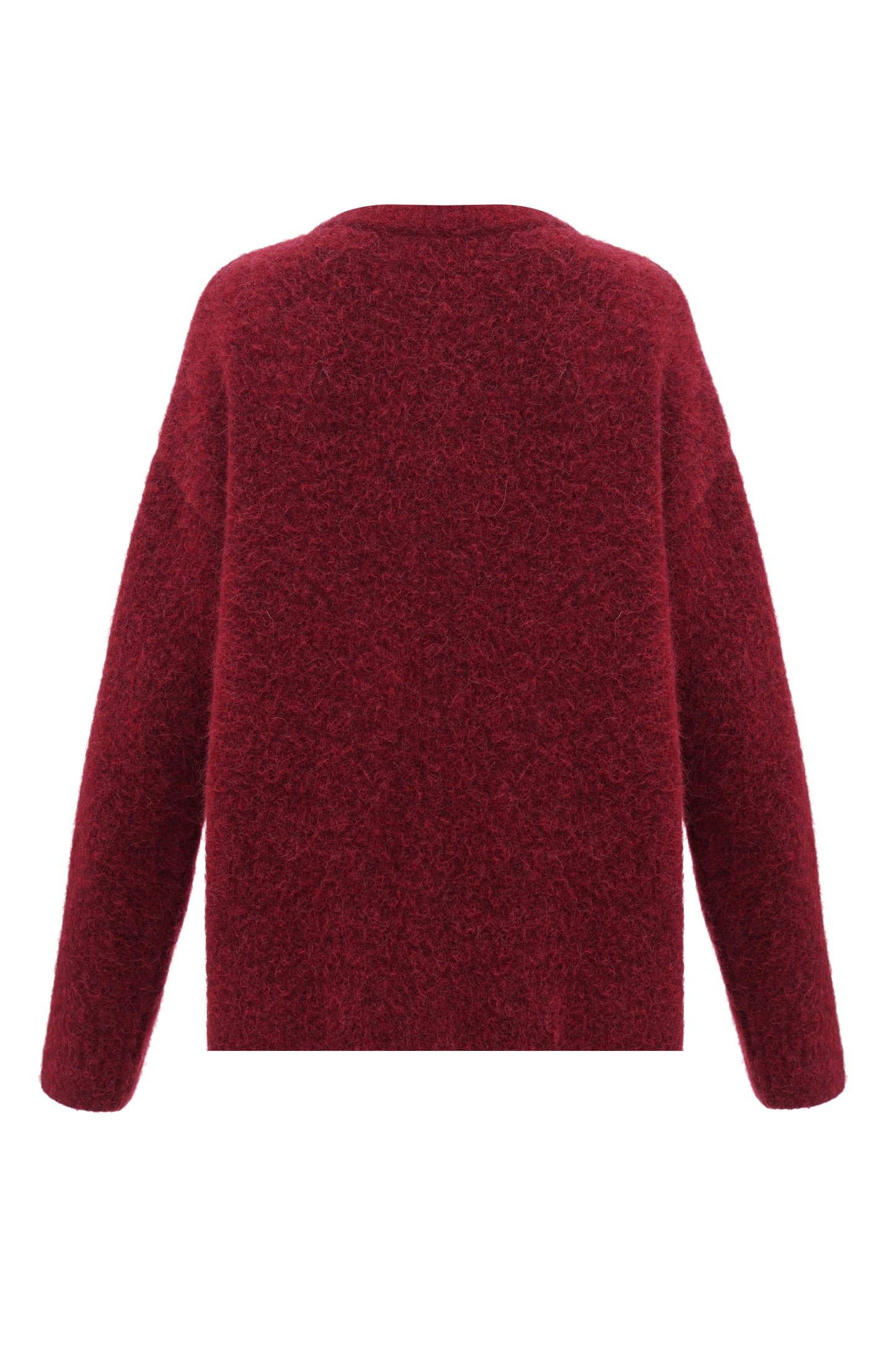 Кардиган Проліски бордовий