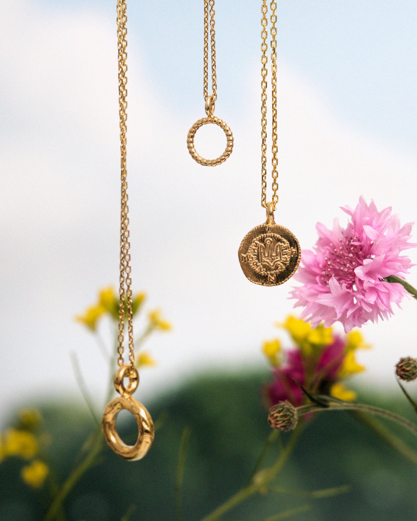 Gold plated Pendant "Zvir"