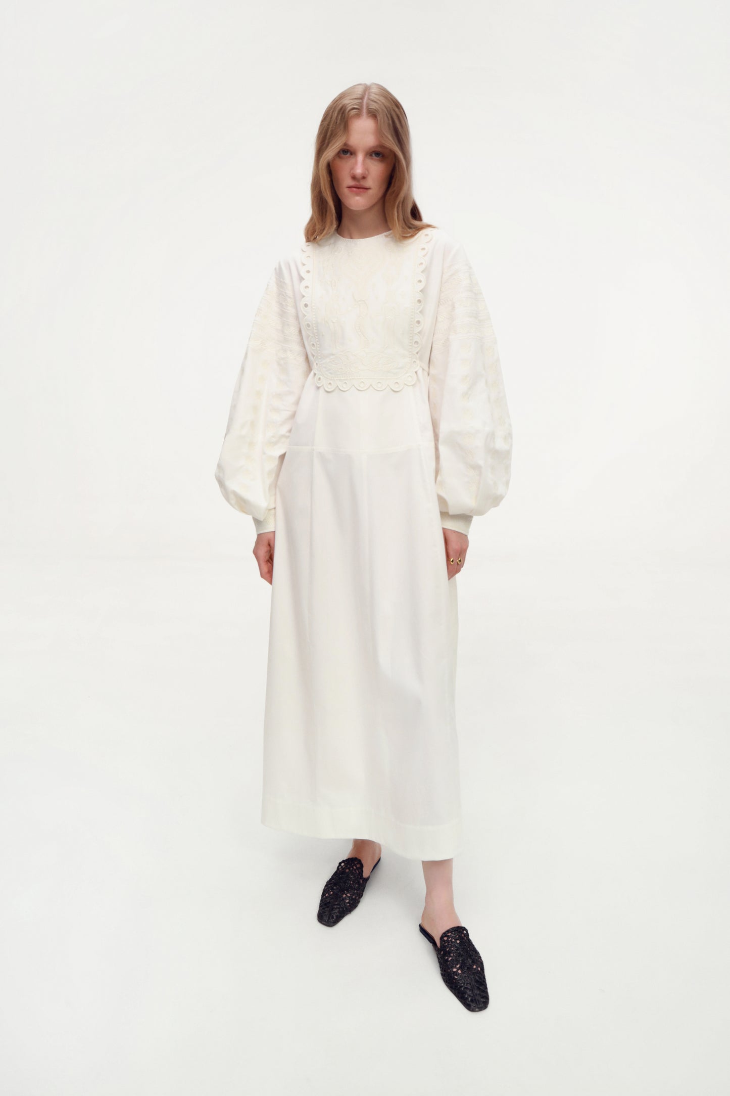 LUKIA embroidered dress