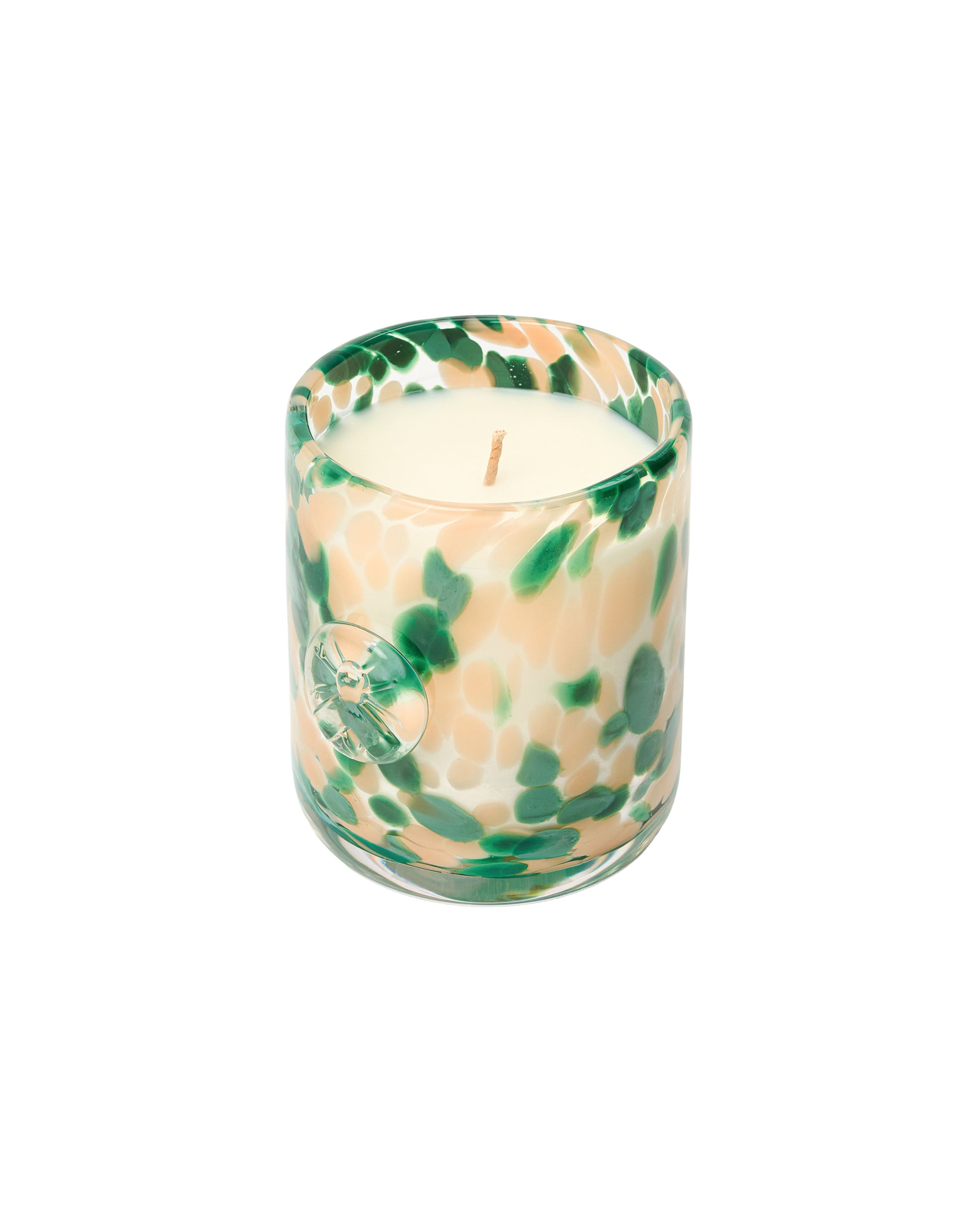 Birdsong Glass Candle in Green slide 1