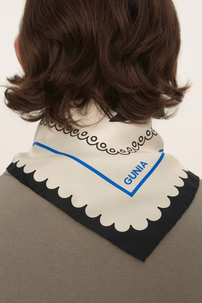 Celestial Silk Headscarf