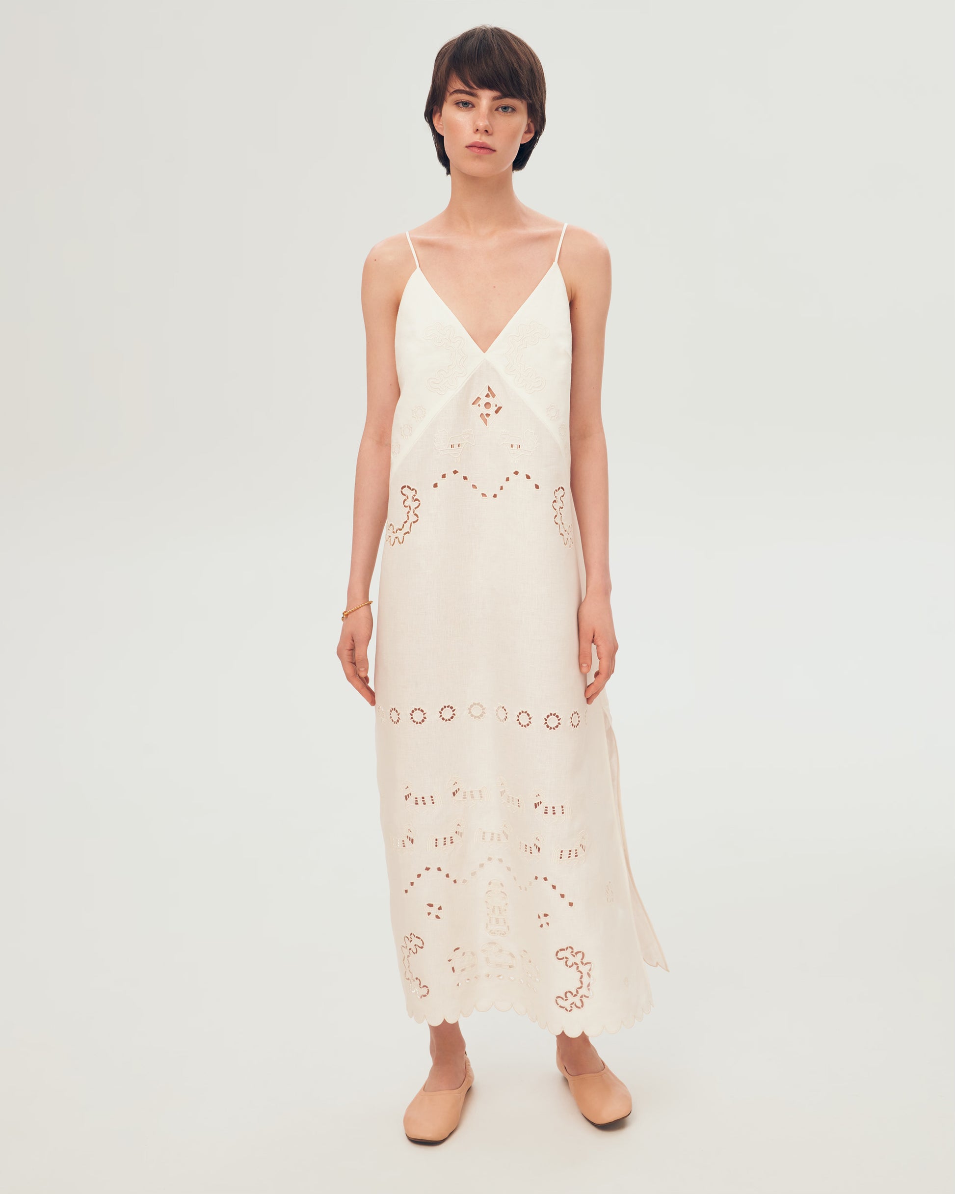 FEVRONIIA Embroidered Dress slide 2