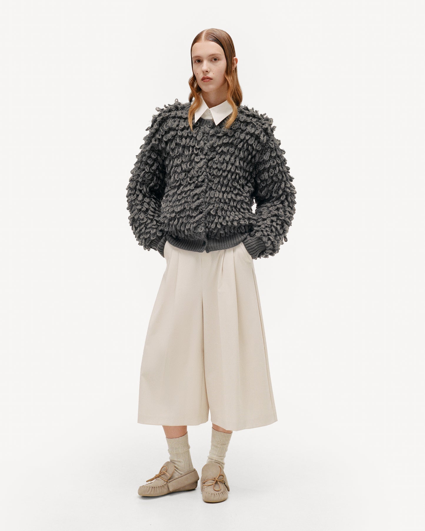 Gunia Cardigan in Grey