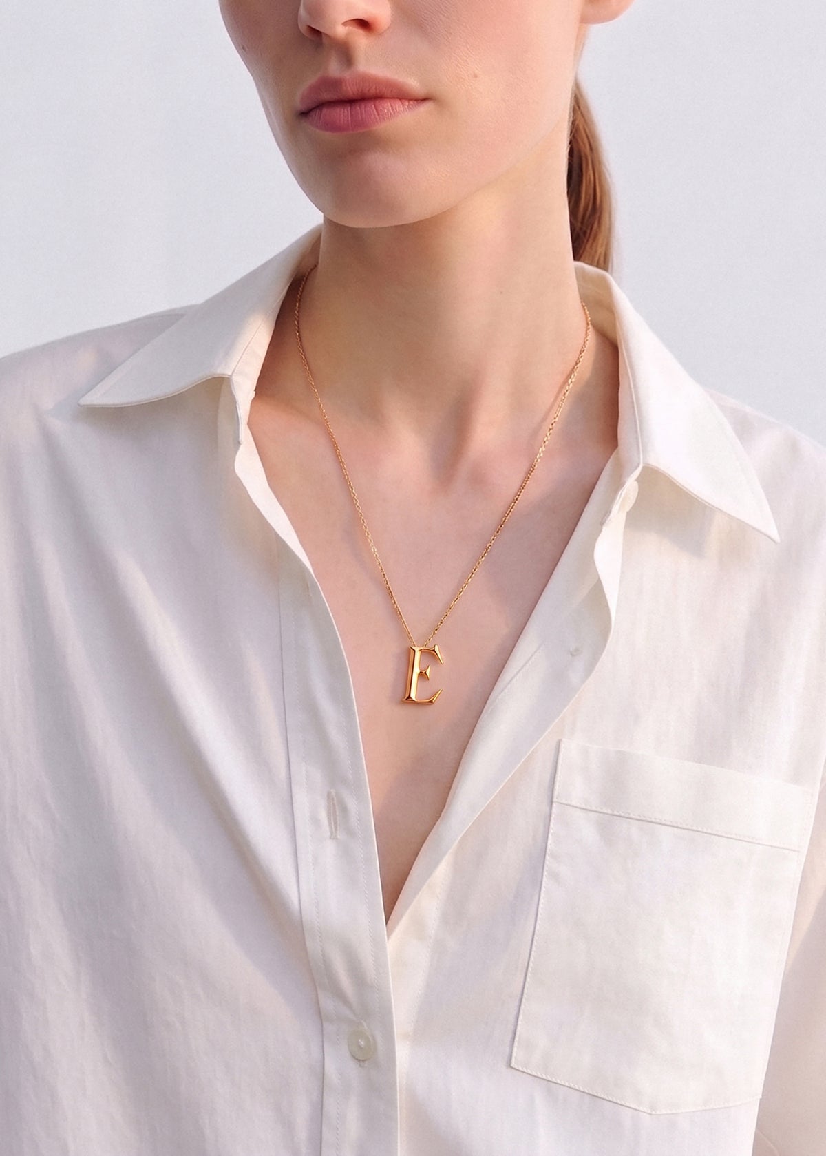 Narbut Pendant «Е» Gold-Plated  slide 2