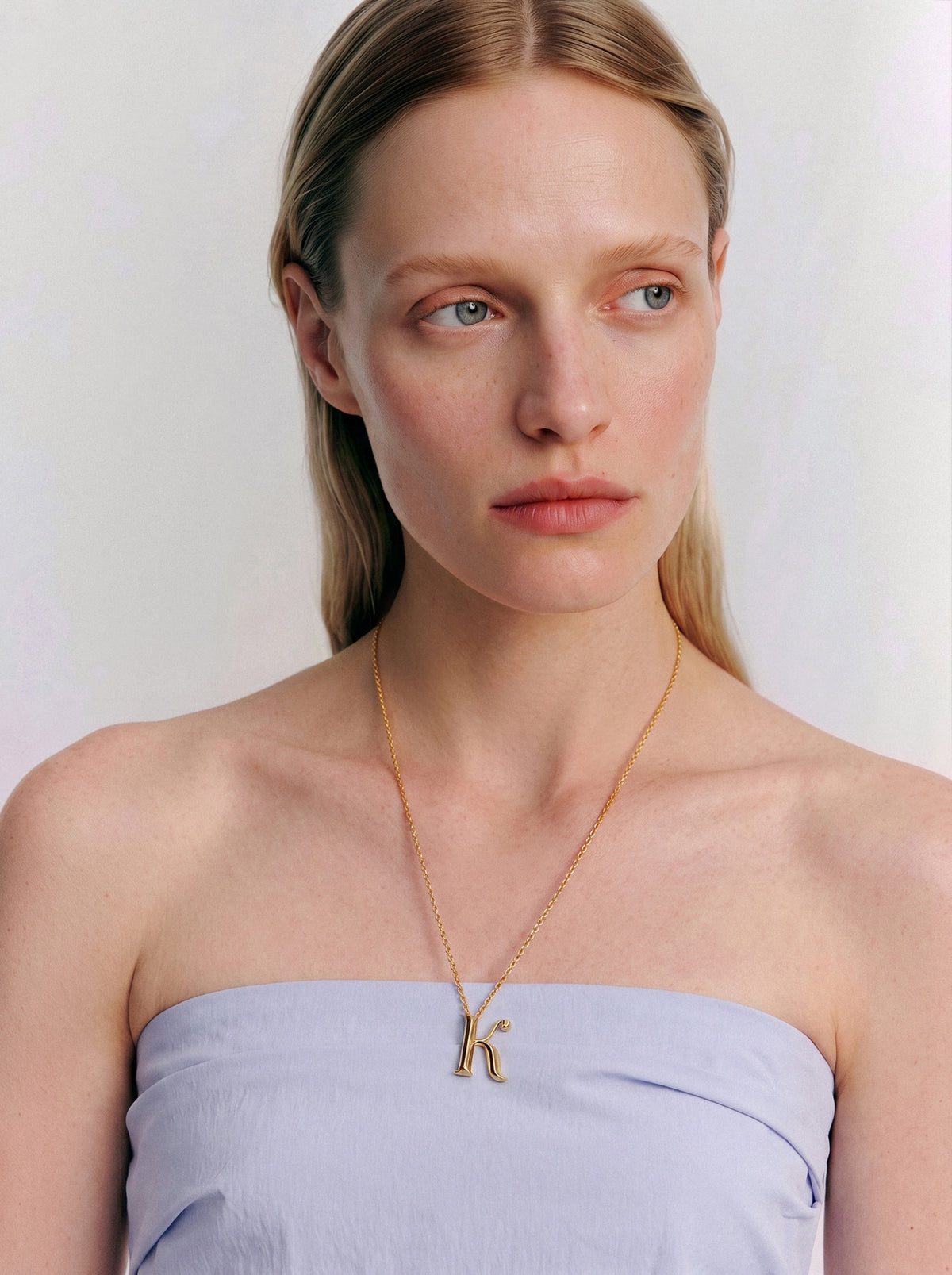 Narbut Pendant «К» Gold-Plated  slide 2