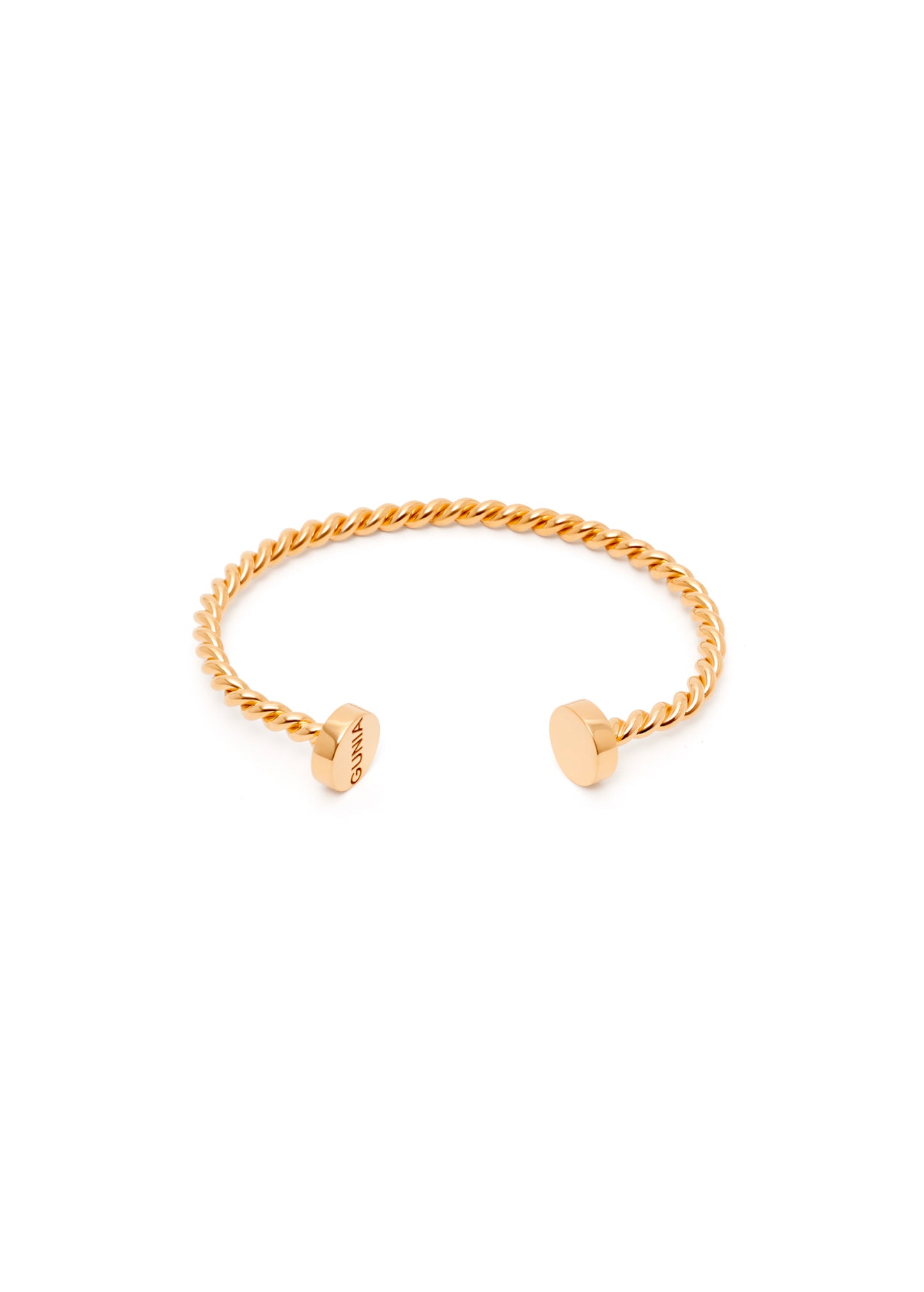 Браслет Гривна позолота