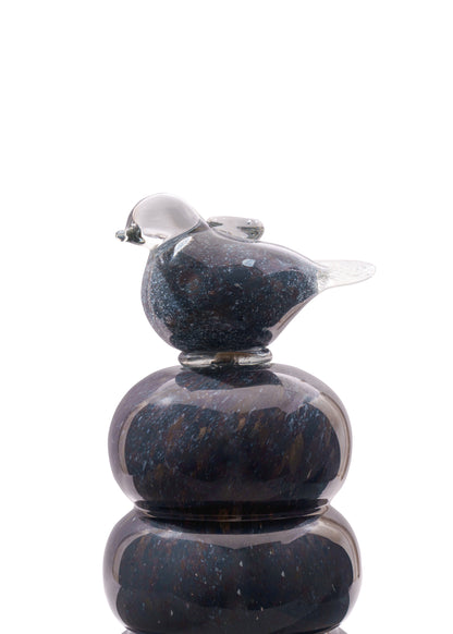 Підсвічник пташка чорний