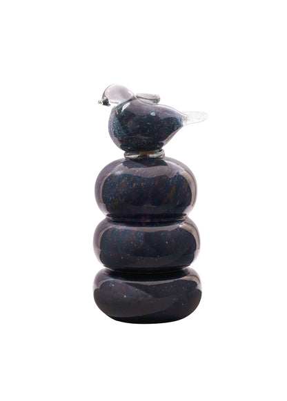 Підсвічник пташка чорний