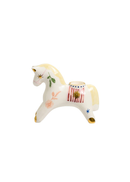 Свічник Коник білий