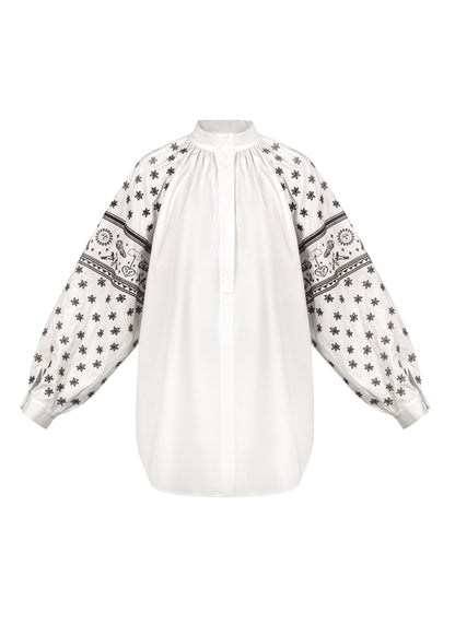 FRANKA embroidered shirt