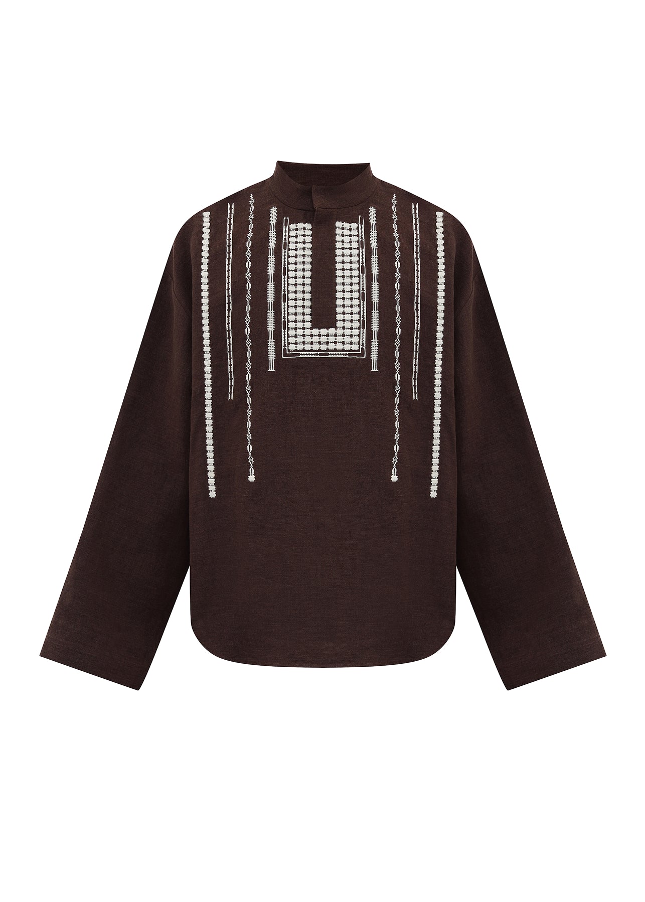 Сорочка чоловіча Ярема коричнева