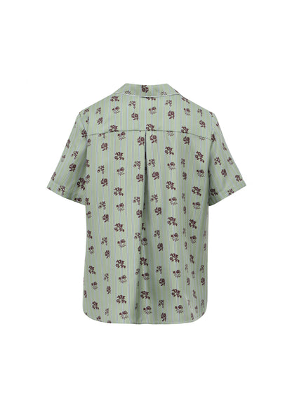 Silk Shirt in Yahidka Pattern