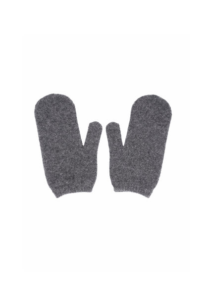 Konyk Cashmere Mittens in Grey