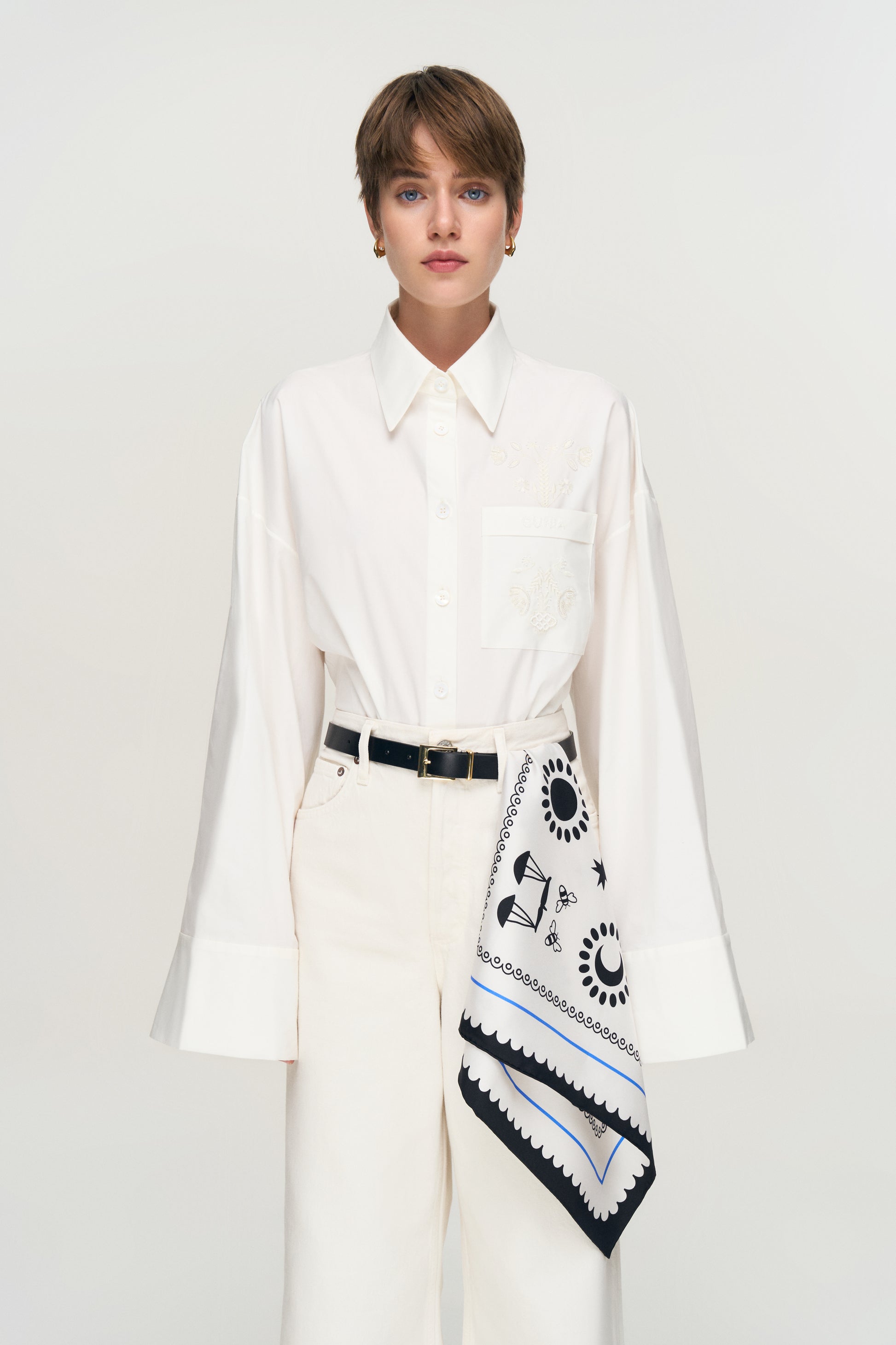 Celestial Silk Headscarf slide 3