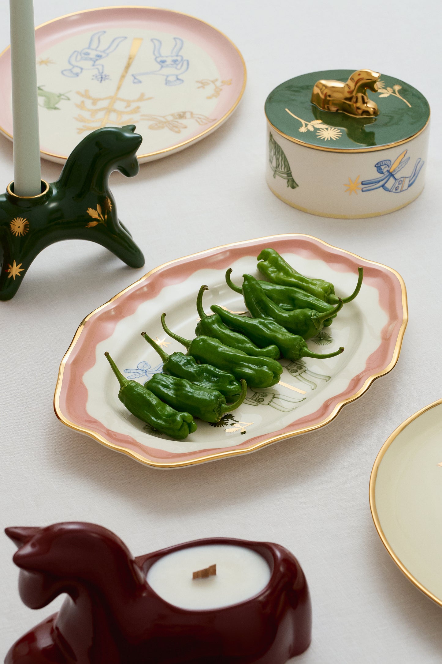 Тарілка Вечорниці фігурна