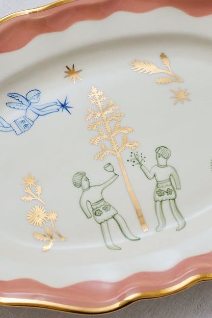 Тарілка Вечорниці фігурна