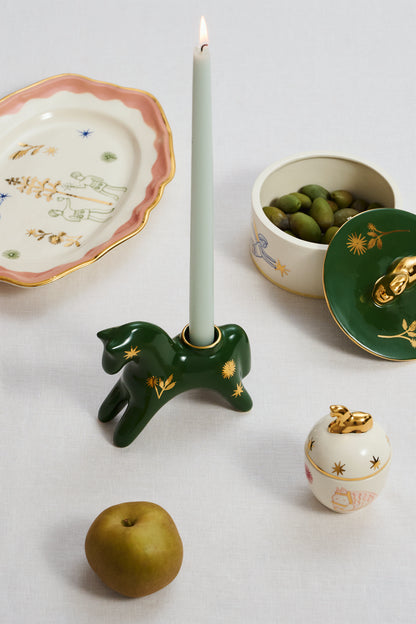 Свічник Коник зелений