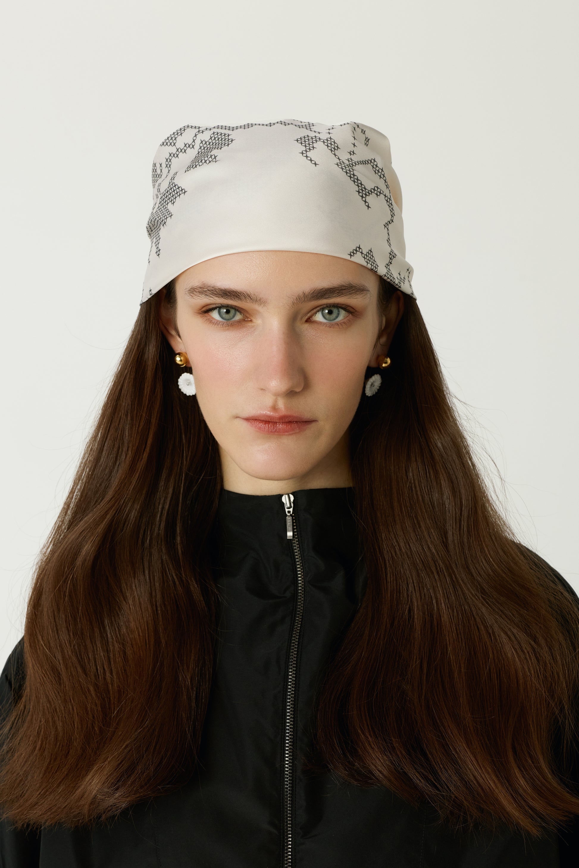 Хустка Квіти батистова slide 3