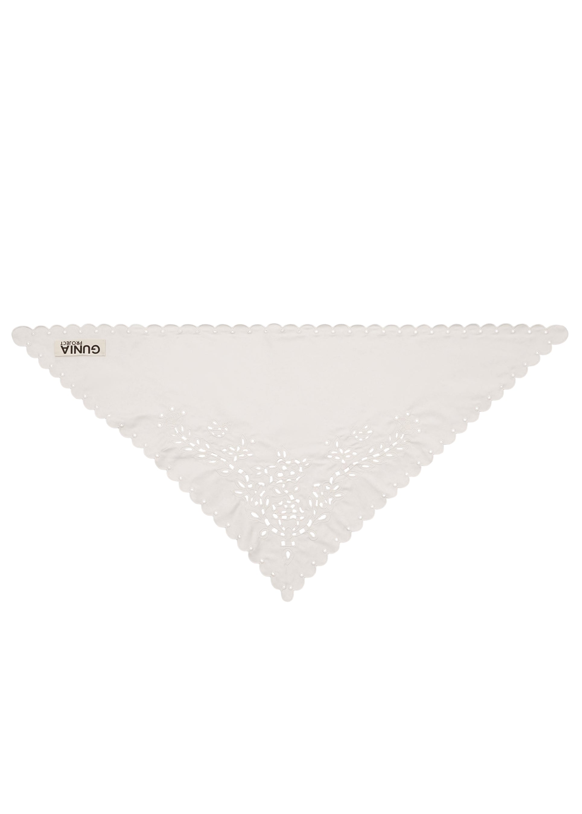 White Vytynanka Headscarf slide 1