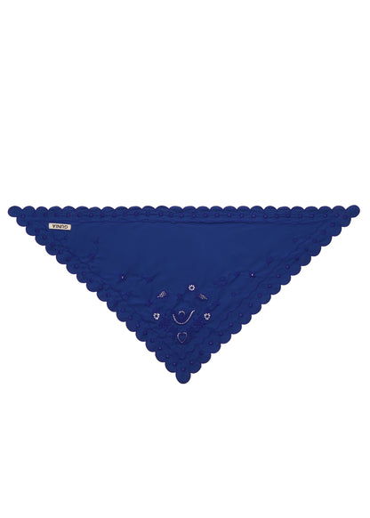 Vytynanka Headscarf in Blue