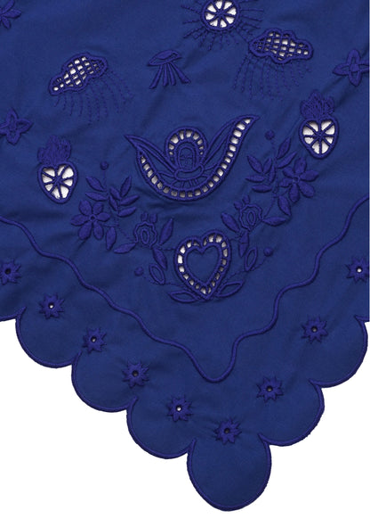 Vytynanka Headscarf in Blue